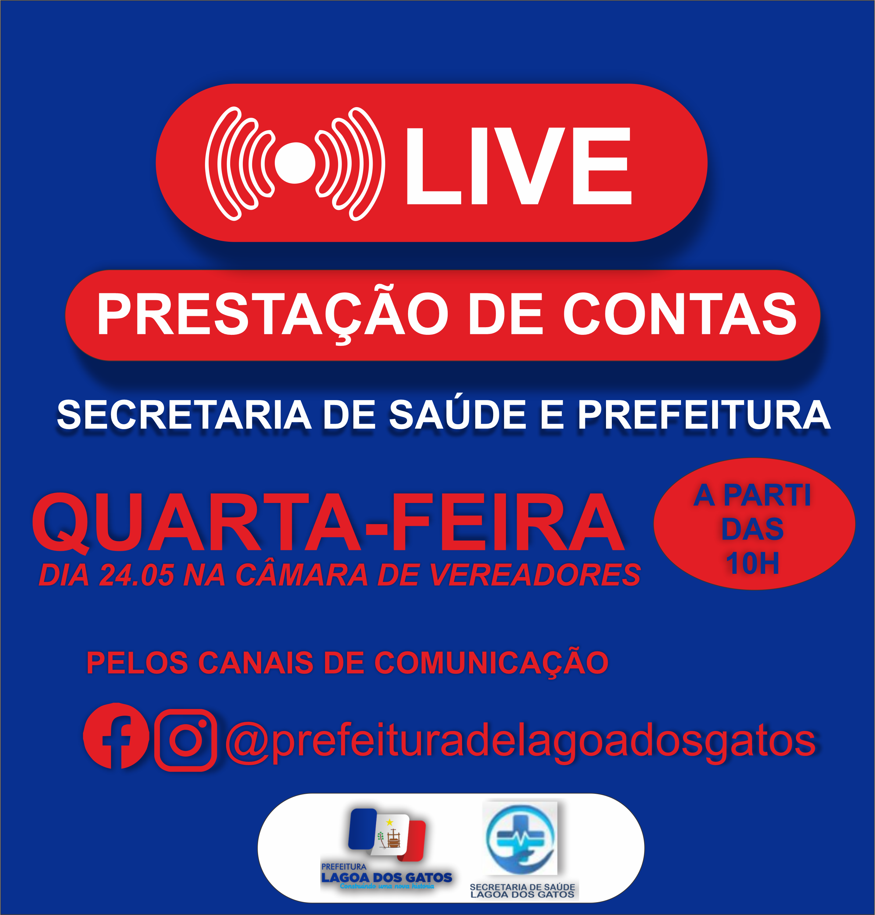 PRESTAO DE CONTAS!